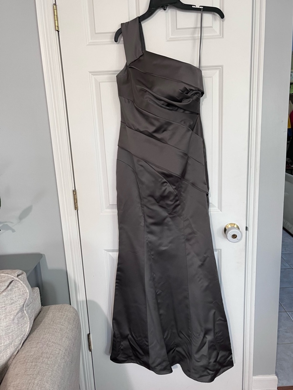Vera Wang formal satin dress, size 6